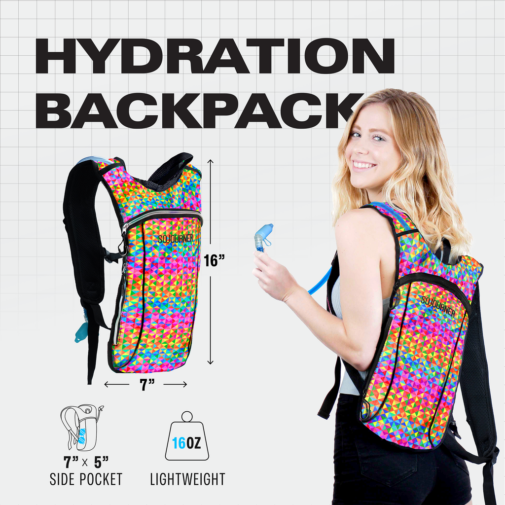 Hydration Pack Backpack (Small) with 2L Bladder