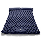 Outdoor Camping Sleeping Pad Folding Sleep Mat Beach Inflat Mattress with Pillows Ultralight Air Mat Travel Hiking New