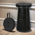 New Portable Telescopic Folding Stool Suitable for Hiking, Camping Outdoor Travel and Fishing -adjustable Height and Lightweight