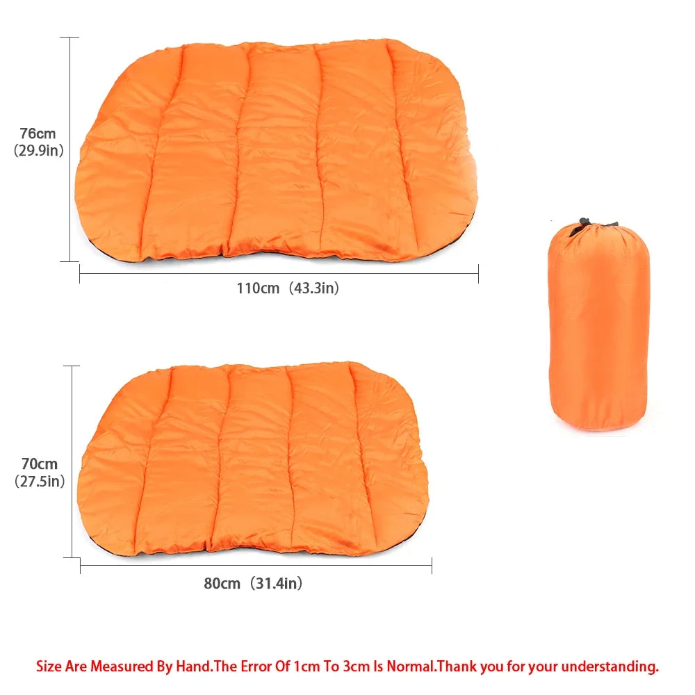 Thin Spring Autumn Pet Mat Picnic Dog Bed Blanket Foldable Pet Mat Cushion Cat Puppy Waterproof Outdoor Pad For Camping Travel