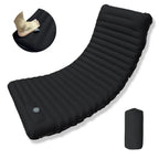 Outdoor Camping Sleeping Pad Folding Sleep Mat Beach Inflat Mattress with Pillows Ultralight Air Mat Travel Hiking New