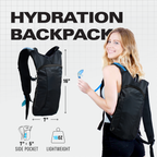 Hydration Pack Backpack (Small) with 2L Bladder
