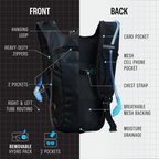 Hydration Pack Backpack (Small) with 2L Bladder