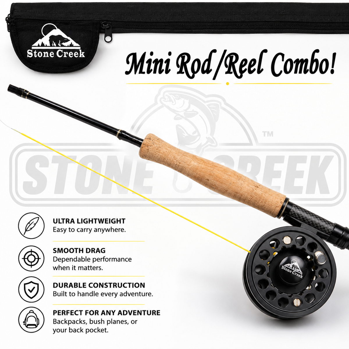 The Stone Creek™ - Mini Rod/Reel Outfit