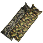 Camo Automatic Inflatable Cushion With Pillow Outdoor Camping Camping Damp