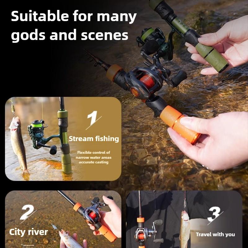 Mini Telescopic Micro Fishing Rod – Ultra-Short, Fast Action for UL Lures