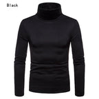 Suéter Cuello Alto Hombre Casual Térmico Manga Larga Ajustado Goocheer