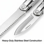 6-in-1 Multi Tool Survival Kit Shovel Knife Axe Saw Nail Puller w/ Pouch Outdoor Gear Camping
